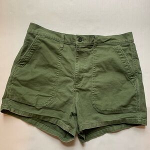Madewell  Women's The Perfect Vintage Fatigue Short in Palm Tree Size 32